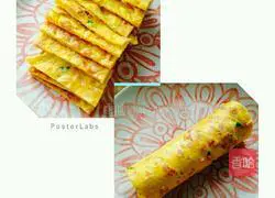 Illustration of how to make egg pancakes 10