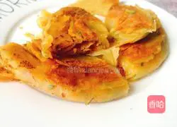 Illustration of how to make scallion pancakes 11