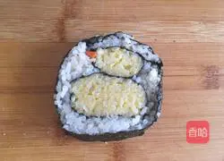 Illustration of how to make duck sushi 16