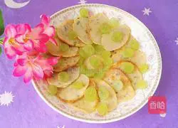 Illustration of how to make fruit and whole grain pancakes 15