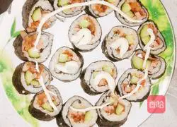 Golden Rice Sushi Recipe Illustration 7