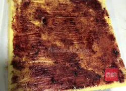 Illustration of how to make cake rolls (small four rolls) 16