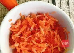 Illustration of how to make corn egg pancakes 2