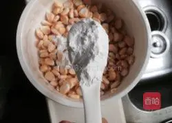 Illustration of making glutinous rice tortillas 3 