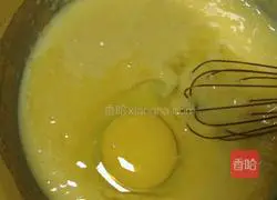 Illustration of how to make sweet potato waffles 4