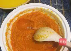 How to make pumpkin and black sesame pancakes Illustration 3