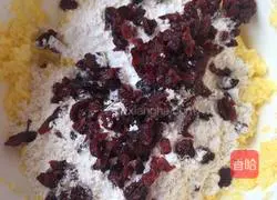 Illustration of how to make cranberry cake 6