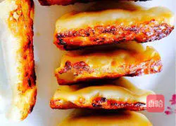 Illustration of how to make electric pancakes with mushrooms, fresh meat and potstickers 7