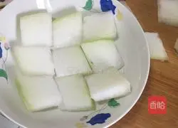  Illustration of how to make steamed winter melon meatloaf 1