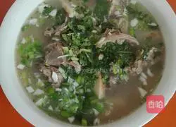 Illustration of how to make mutton chop braised pot cake 7