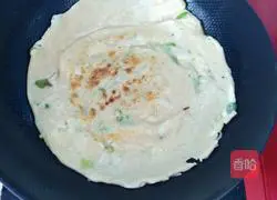 Illustration of how to make green onion cake 9