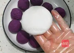 Purple Sweet Potato Glutinous Rice Cake Recipe Illustration 6