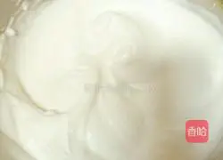 Pumpkin Illustration of how to make yogurt light cheese cake 6