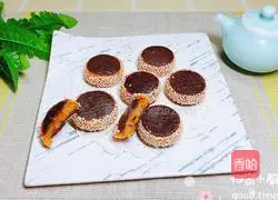 Pumpkin glutinous rice sandwich cake recipe 20