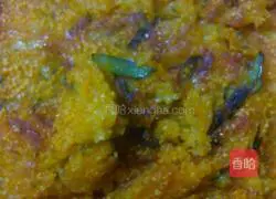 Illustration of how to make pumpkin tortillas 6