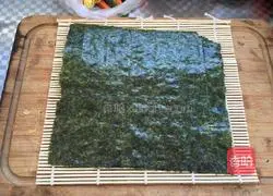 Illustration of how to make original sushi 4