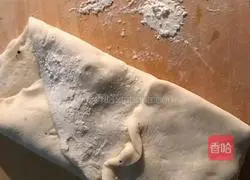 Illustration of how to make black sesame and scallion pancakes 2