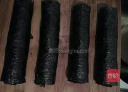 Home version of sushi recipe illustration 6