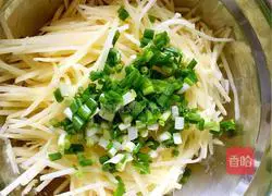 Illustration of how to make potato pancakes 2