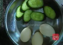 Cucumber egg pancake recipe 1