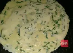 Leek and egg pancake recipe 5