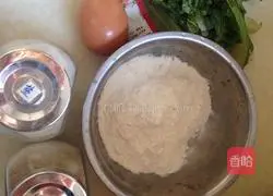Vegetable egg pancake recipe 1