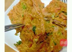 Illustration of how to make kimchi pancake 11