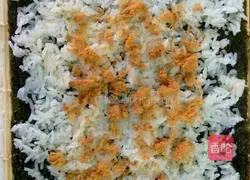 Illustration of how to make sushi 1