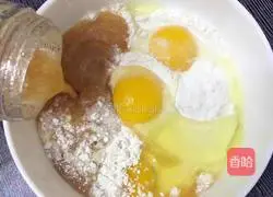 Apple Egg pancake, apple soy milk, so delicious! [Color] Recipe 4