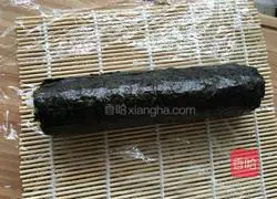 Illustration of how to make sushi 5