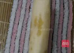 Illustration of how to make wheel sushi 5