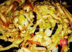 Illustration of how to make vegetarian fried pancakes 11