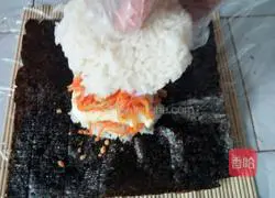 Illustration of how to make sushi rice 9