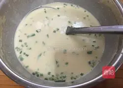 Illustration of how to make egg pancakes 1