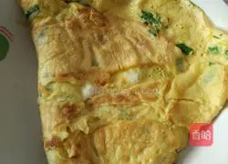 Illustration of how to make scallion egg pancake 6