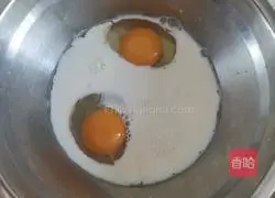 Whole wheat apple layer cake Illustration of how to do it 2