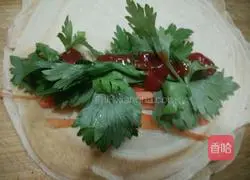 Illustration of how to make oil-free vegetable burritos 7