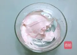 Illustration of how to make two-color protein sugar 11