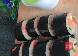 Japanese sushi! Illustration of how to make it 5