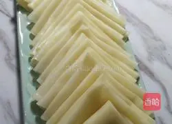 Illustration of how to make spring pancake skin 5