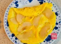 Milk Apple Egg Pancake Practice illustration 8