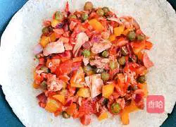 Illustration of how to make high-looking and low-calorie North African egg crepes 3