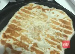 Illustration of how to make sesame paste cake 6