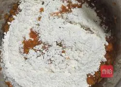 Illustration of how to make mutated pumpkin cake 5