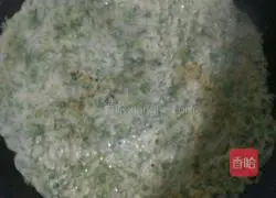 Illustration of how to make fennel seedling pancakes 6