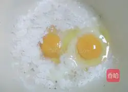 Illustration of how to make dandelion pancakes 5