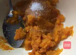 Illustration of how to make pumpkin cake 1