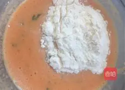 Illustration of how to make tomato pancakes 6