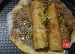 Illustration of how to make multigrain pancakes and fruits 9