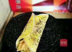 Illustration of how to make homemade pancakes and fruits 4